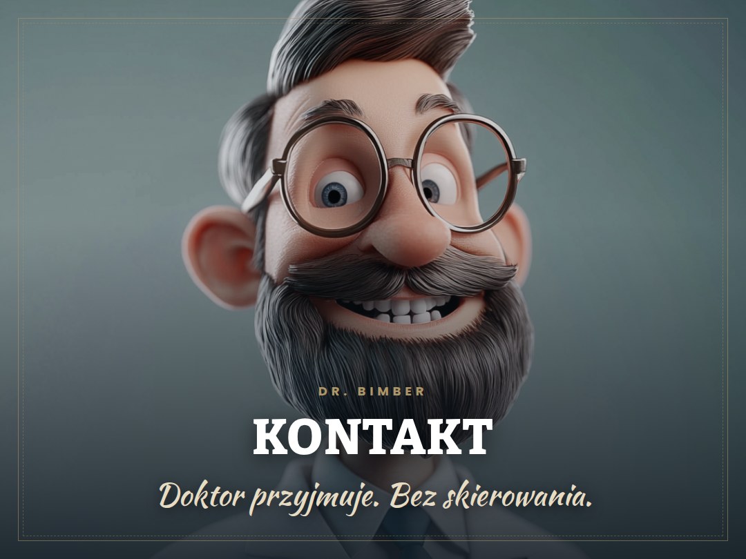 Kontakt – Dr. Bimber przyjmuje bez skierowania
