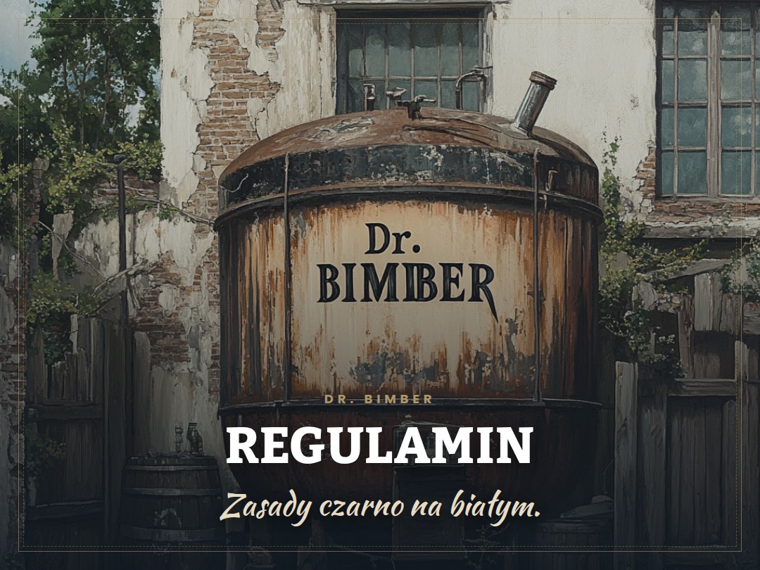 Regulamin sklepu Dr. Bimber